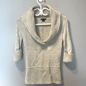 Armani Exchange Grey V Neck Sweater